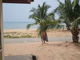 Public Beach Goes Into NUDIST Beach – Risky Pee And Totaly Nude On Public Beach screenshot 5