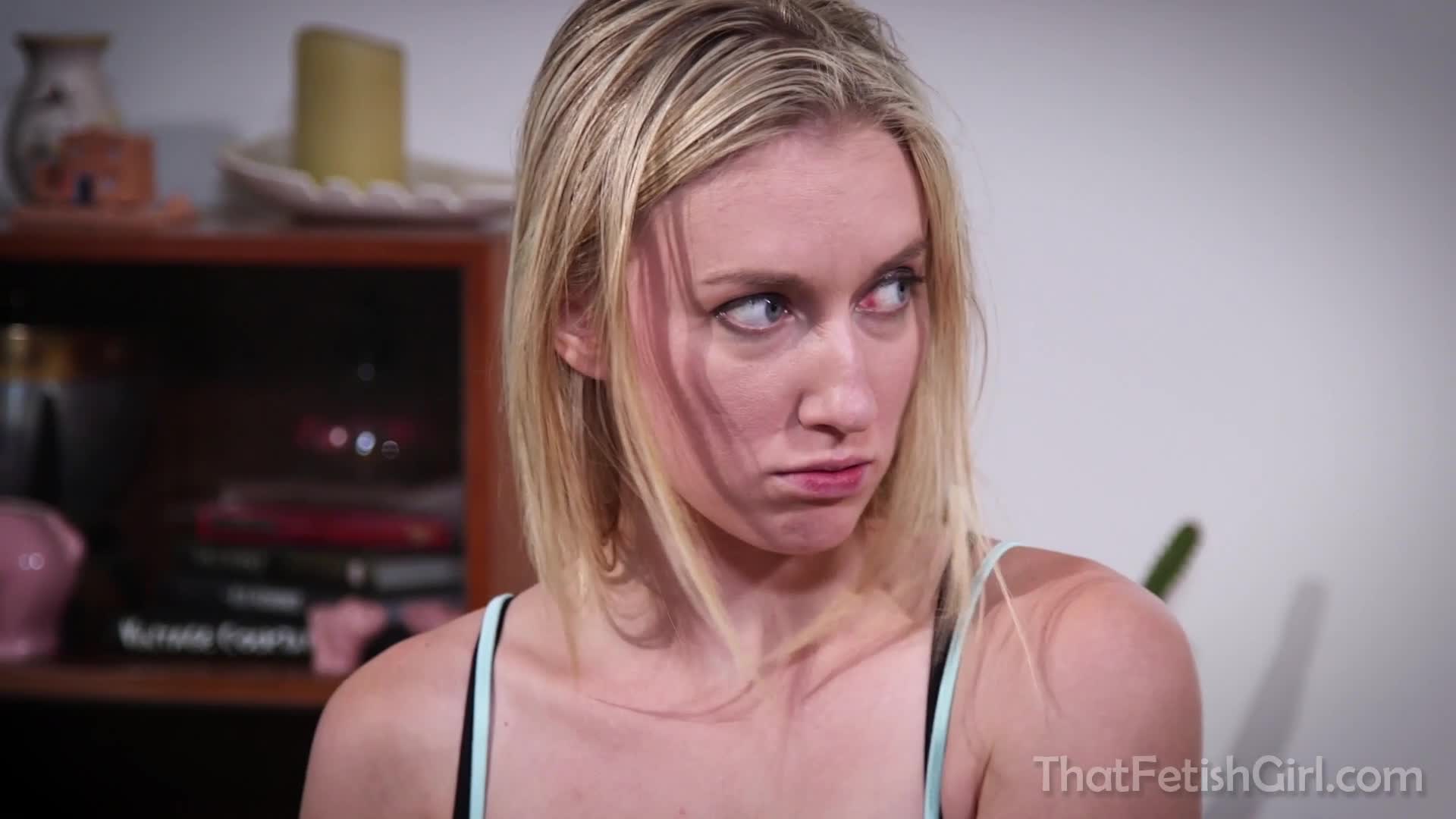 Desperate Call Girl Busted Peeing