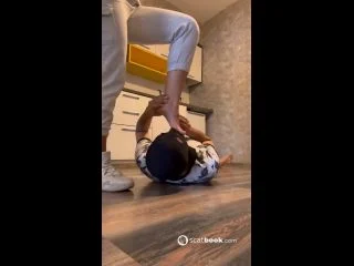 I Became The Toilet Of Young And Beautiful Mistress Bere screenshot 1