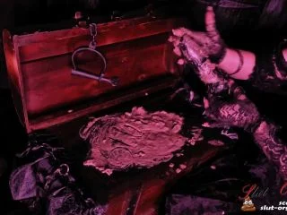 SlutOrgasma – Gothic Shit Play Swallowing And Dildo Throating screenshot 7
