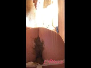 Allura – Full Vid Pregnant Allura Panty Poop Fisting Stuffing screenshot 4