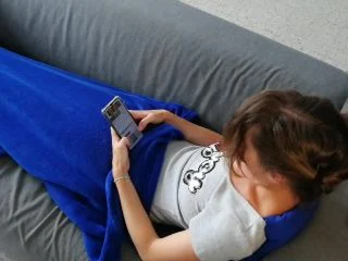 Eternityx2 – Pee And Cum On Hair While She Is On Sofa screenshot 1