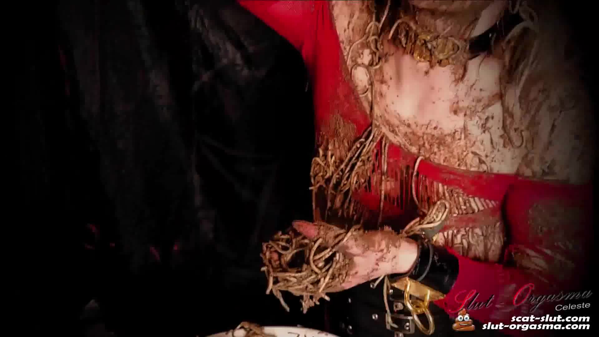 SlutOrgasma – Extreme Disgusting Rotten Food And Shit Smearing