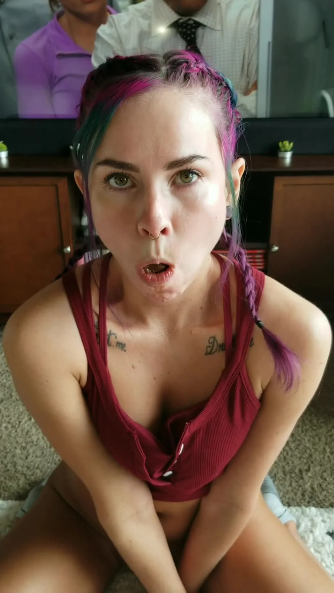 SluttyLittleLex Aka LilButtLex – Eating From My Master Part 1