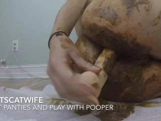 HotScatWife – Shit My PANTIES And Play With My POOPER screenshot 7
