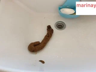 Marinayam19 – Huge Shit Left In The Sink screenshot 6