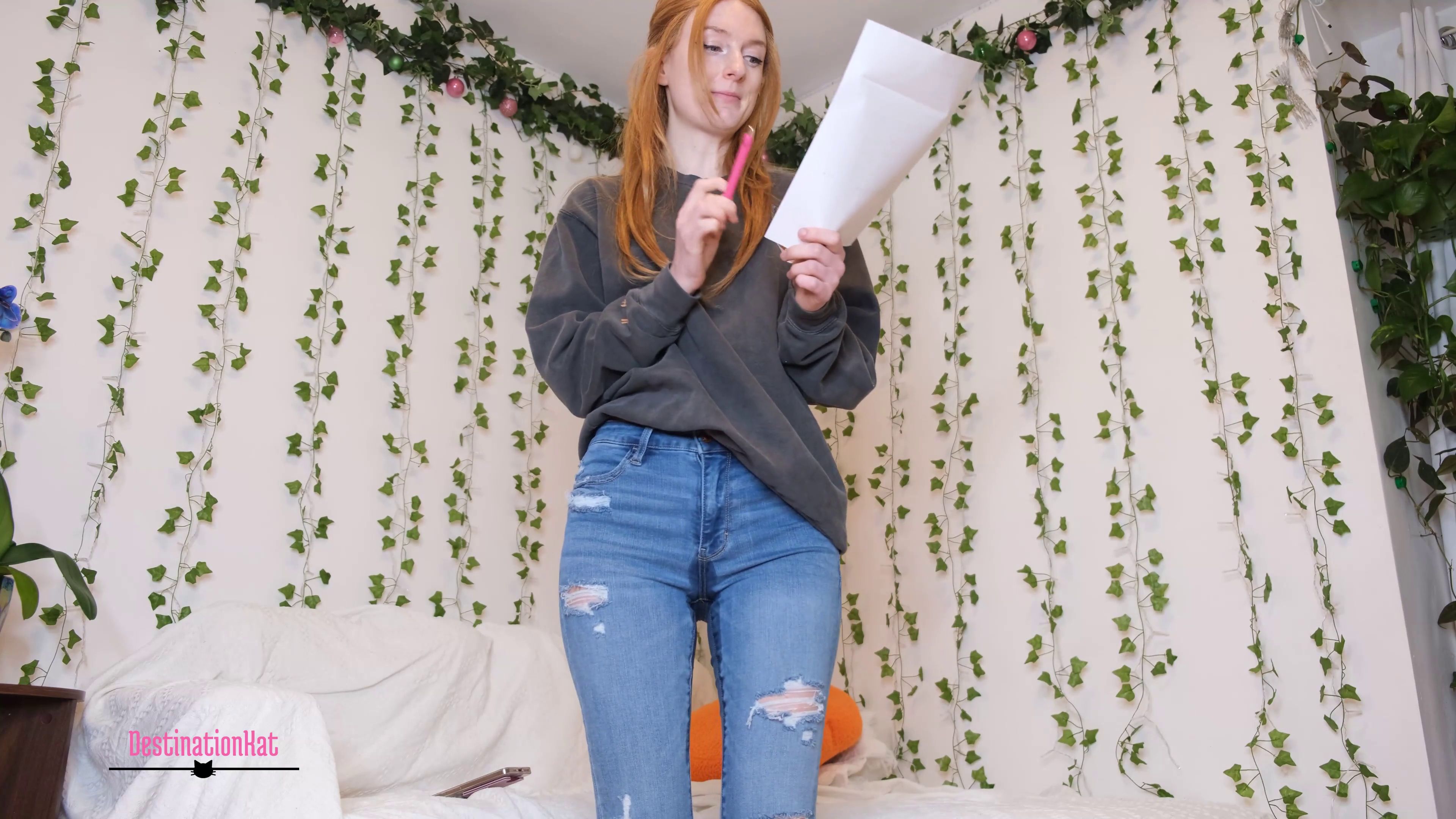 Destinationkat Wetting In Front Of The Class