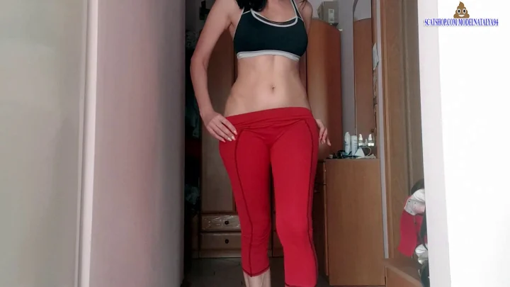 ModelNatalya94 – Natalia Wrote In Red Leggings