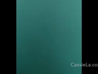 CassieScat – Pissing In A Nasty PortaPotty Outdoor Toilet screenshot 1