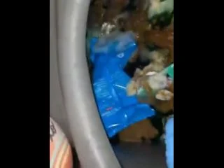 Portapottyqueen – Gagging While Tasting Strangers Shit In Portapotty screenshot 7