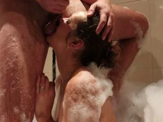Submissive Girl Drinks My Pee screenshot 1
