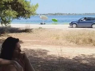 Non Standart PISS On PUBLIC Sea Shore screenshot 1