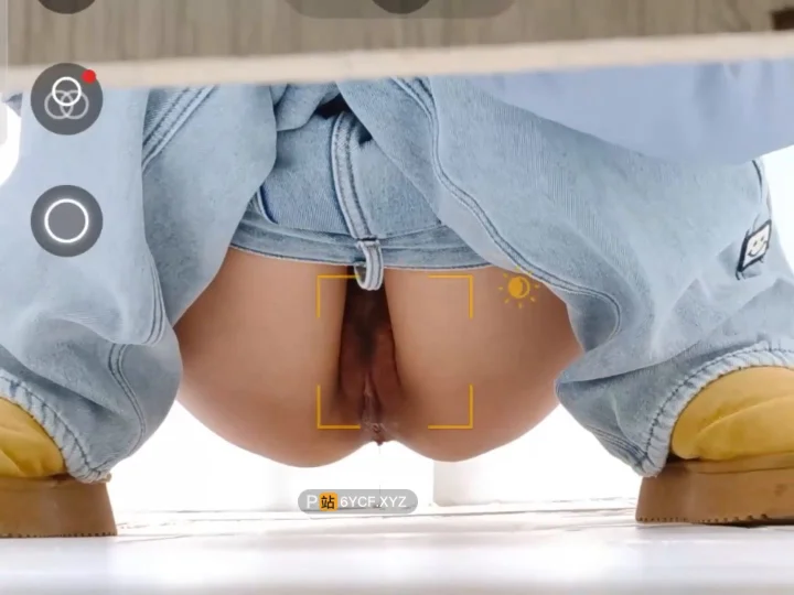 High School Girl Urinating From Both Front