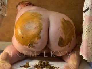 KinkyMilkyMint – Early Morning Shit And Smear screenshot 5