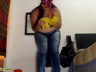 ColombianSpice – Air Freshening Rubber Glove Cleaning With Shit Smearing screenshot 1