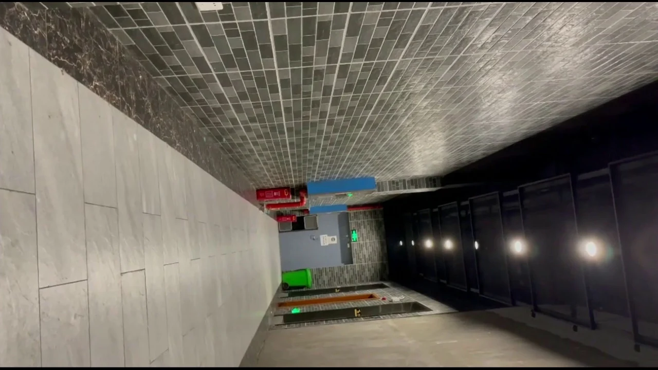 Womens Restroom Sneaks Into The Food Court