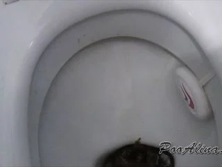 Suppkakiem – Young Alina Big Shitting On Toilet In The Morning 12 screenshot 5