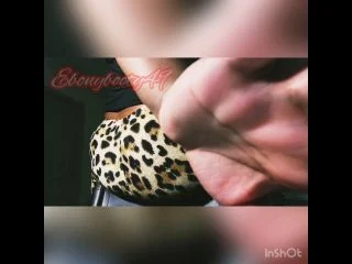 Ebonybooty49 – Ebonybooty49 In Leggings Blasting Farts screenshot 2