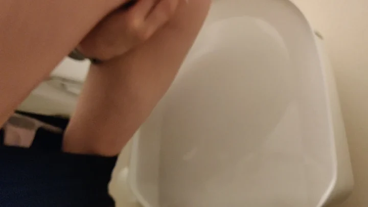 Reallifedoll – Sideways Pee In Gas Station Toilet