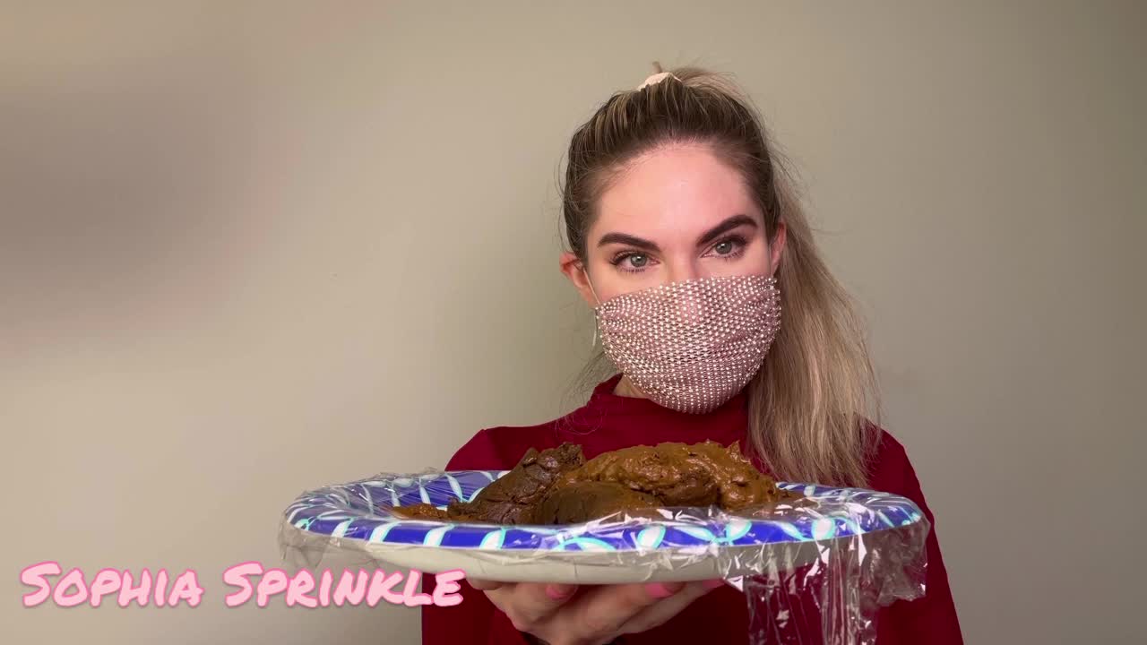 Sophia Sprinkle – Toilet POV – Slave Self-Feed JOI