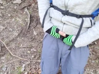 Nerdy Faery – His Delicious Piss In My Mouth By The Lake screenshot 2