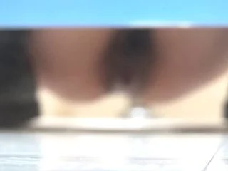 Leggings And Glasses Urinated On Her Sneakers screenshot 4