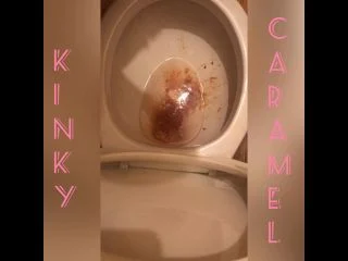 GoddessKinkyCaramel – Vomitting And Shitting All Over screenshot 7