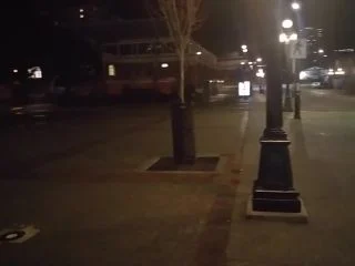 Sassyjbomb – Downtown Public Pissing MILF In Fishnets screenshot 2