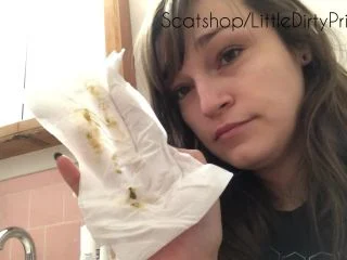 LittleDirtyPrincess – Prepping My Load On A Plate For You screenshot 6