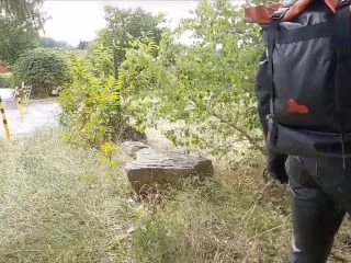 OMG – Motorradfahrer Erkennt Mich Beim Public P0iss Und Will Mitmachen screenshot 3