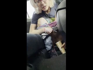TrixieSquirts – Oops I Peed In My Car screenshot 3