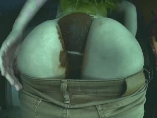 DirtyBetty – 2 In 1 Brown Snake Murky Jeans screenshot 5