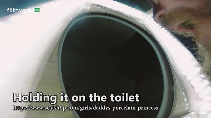 Holding It On The Toilet