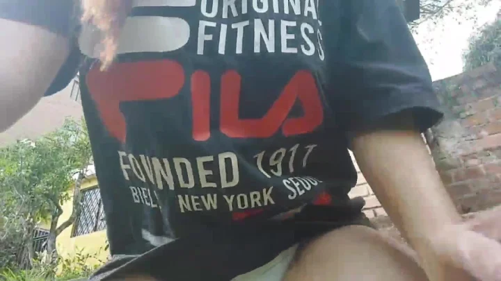 Sarathonson – Peeing In My Panties In Public