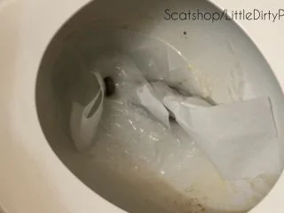 LittleDirtyPrincess – 2 Hole-stretching Turds – Poop On A Plate screenshot 3