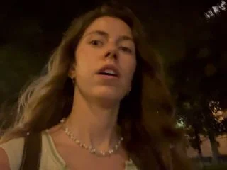 Nomadic Babe Stella Gray Finger Fucks Herself In Madrid screenshot 5