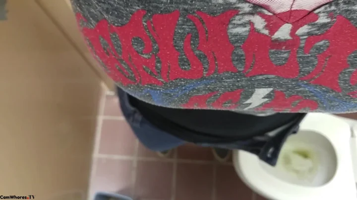 Candiecane Public Toilet Pee At A Company Meeting