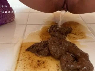 Marinayam19 – Shit And Pee Through Fishnet screenshot 4