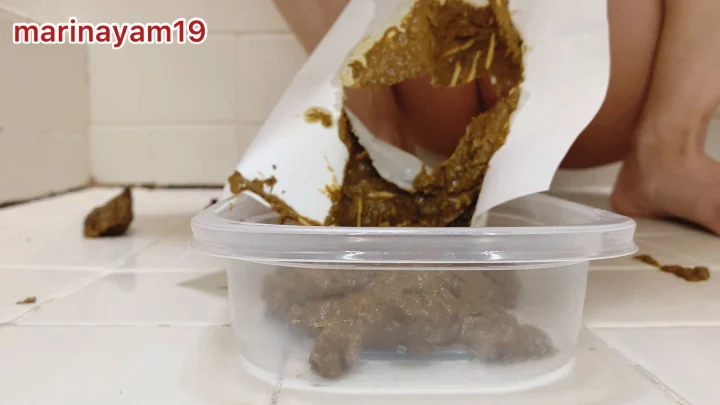 Marinayam19 – Diarrhea Collection Into Container