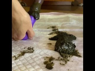 P00girl – A Large Portion Of Shit To Smear On The Pubis screenshot 5