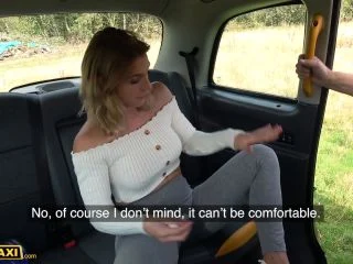 Fake Taxi Golden Showers From Victoria May For Dirty Cab Driver screenshot 2
