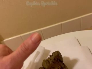 Sophia Sprinkle – August Four Loads On Toilet Seat screenshot 7