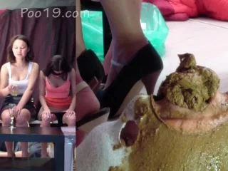 MilanaSmelly – Group Use Of Female Toilet Slave screenshot 3