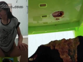 PooAlina – Toilet Slave Eats Alinas Morning Diarrhea screenshot 2