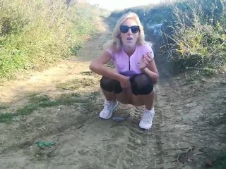 Kinkyporncpl – Outdoor Smoking And Peeing Compilation screenshot 7