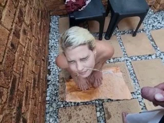 Blonde Personal Human Toilet Pissing Collection screenshot 3
