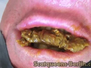 Scatqueens-Berlin Eat Shit And Vomit Slave P1 screenshot 2