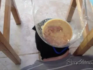 PooAlina – Alina Pooping In Mouth Of A Toilet Slave screenshot 7