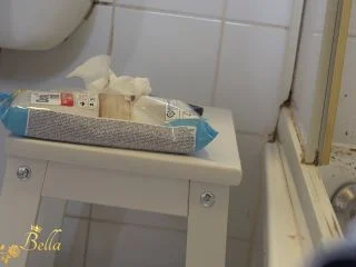 JanaBella – Closeup Shower Wall Enema Shit And Piss screenshot 6