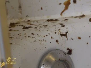 JanaBella – Closeup Shower Wall Enema Shit And Piss screenshot 7